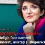 Consilierul principal al lui Klaus Iohannis, Sandra Pralong zice că religia face oamenii obedienți și asistați NASUL TV