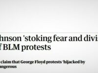 Presa cvasi neomarxistă gen ”Guardian” anunță pe prim ministrul Boris Johnson ce e ”primejdios” să zică