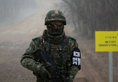 militar sud-coreean linie de demarcatie