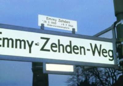 Strada care poartă numele lui Emmy Zehden